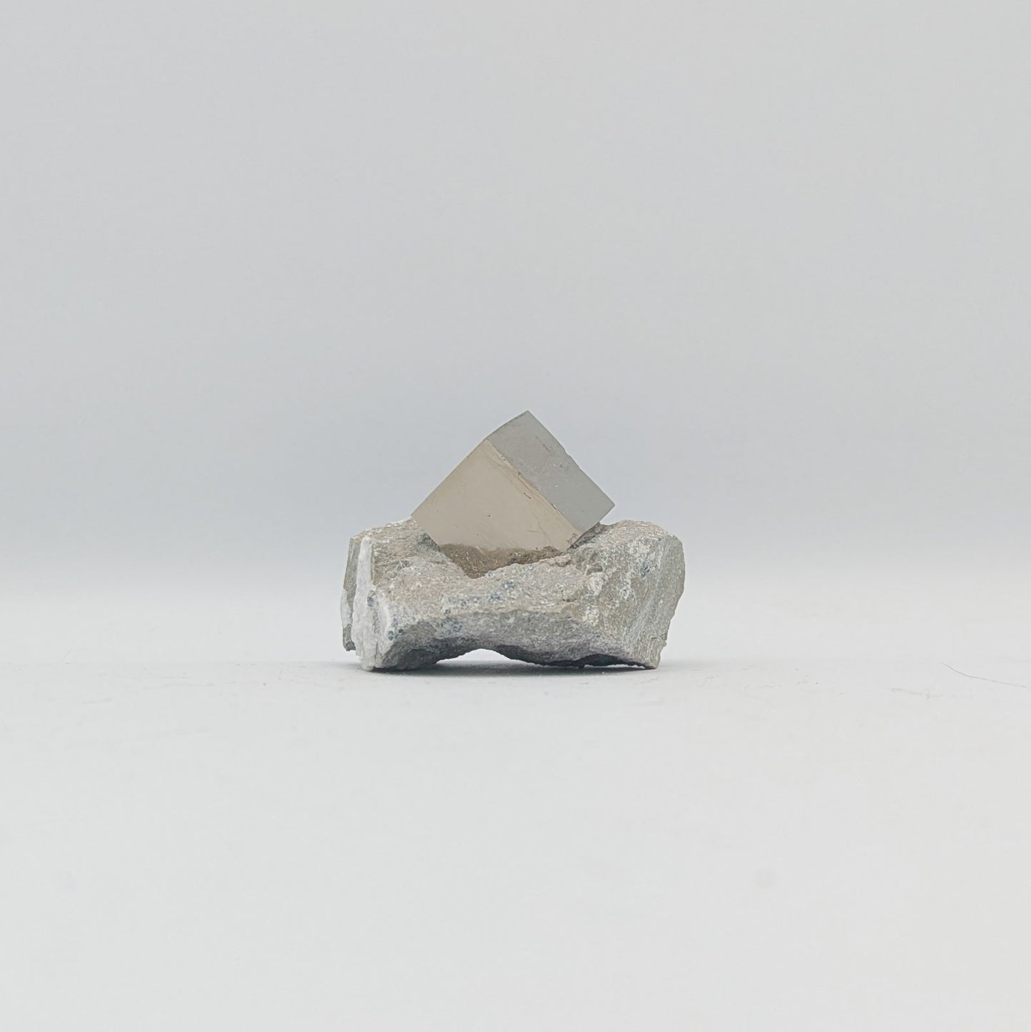 Pyrite Cube on Matrix A