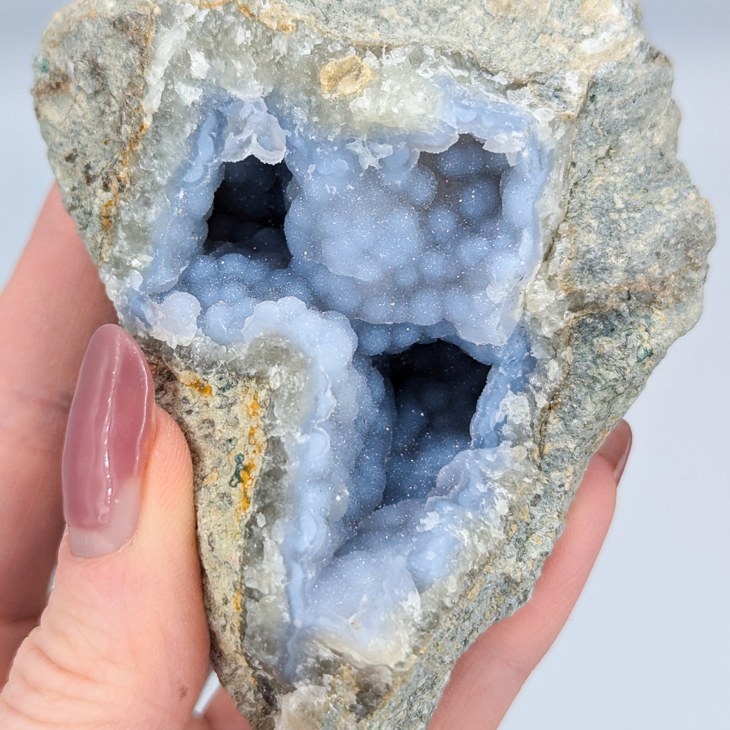 Blue Lace Agate H
