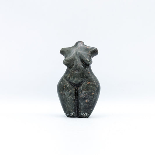 Serpentine Goddess Carving A