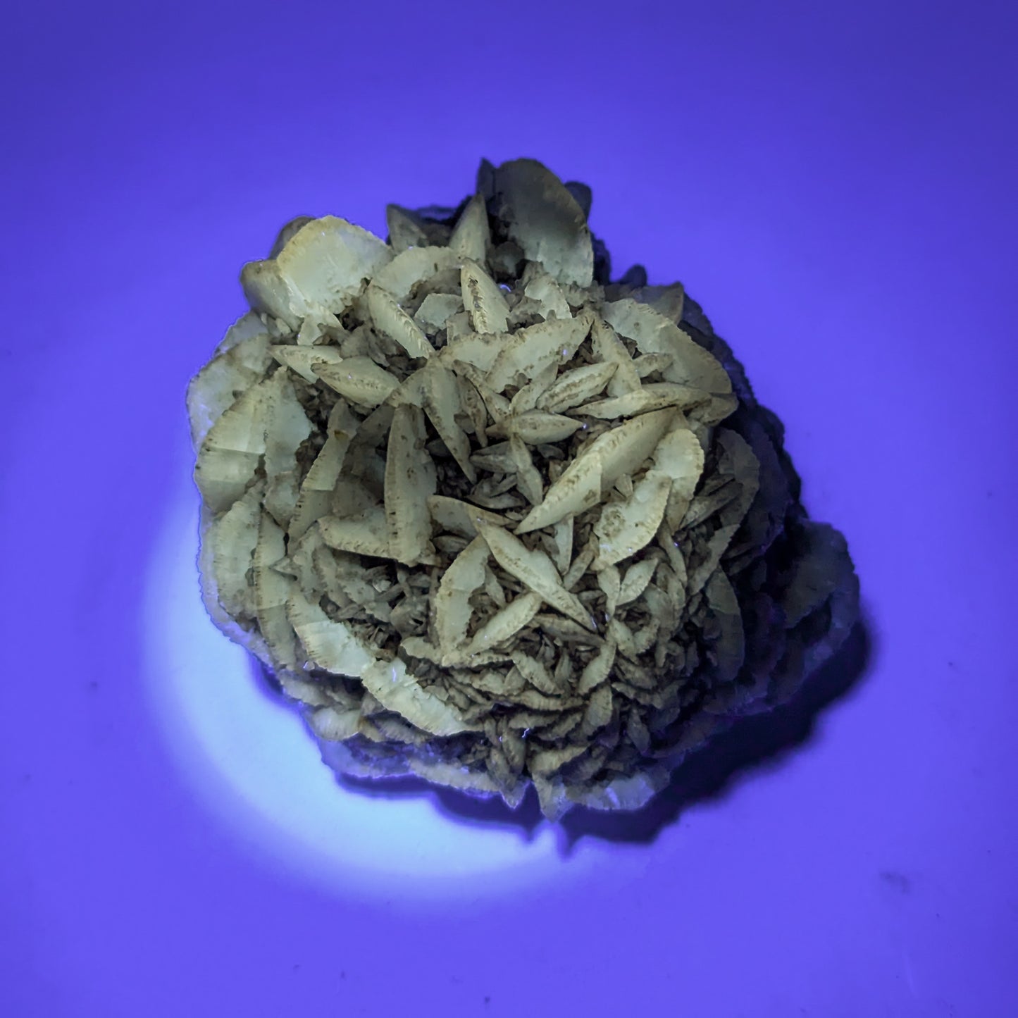 Gypsum Selenite Fluorescent D