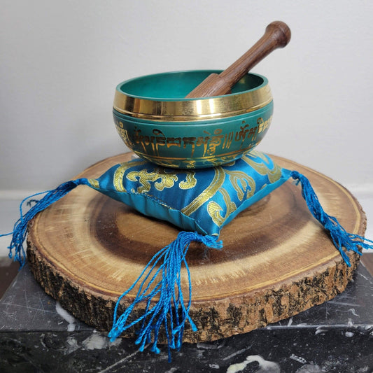 Brass Tibetan Singing Bowl