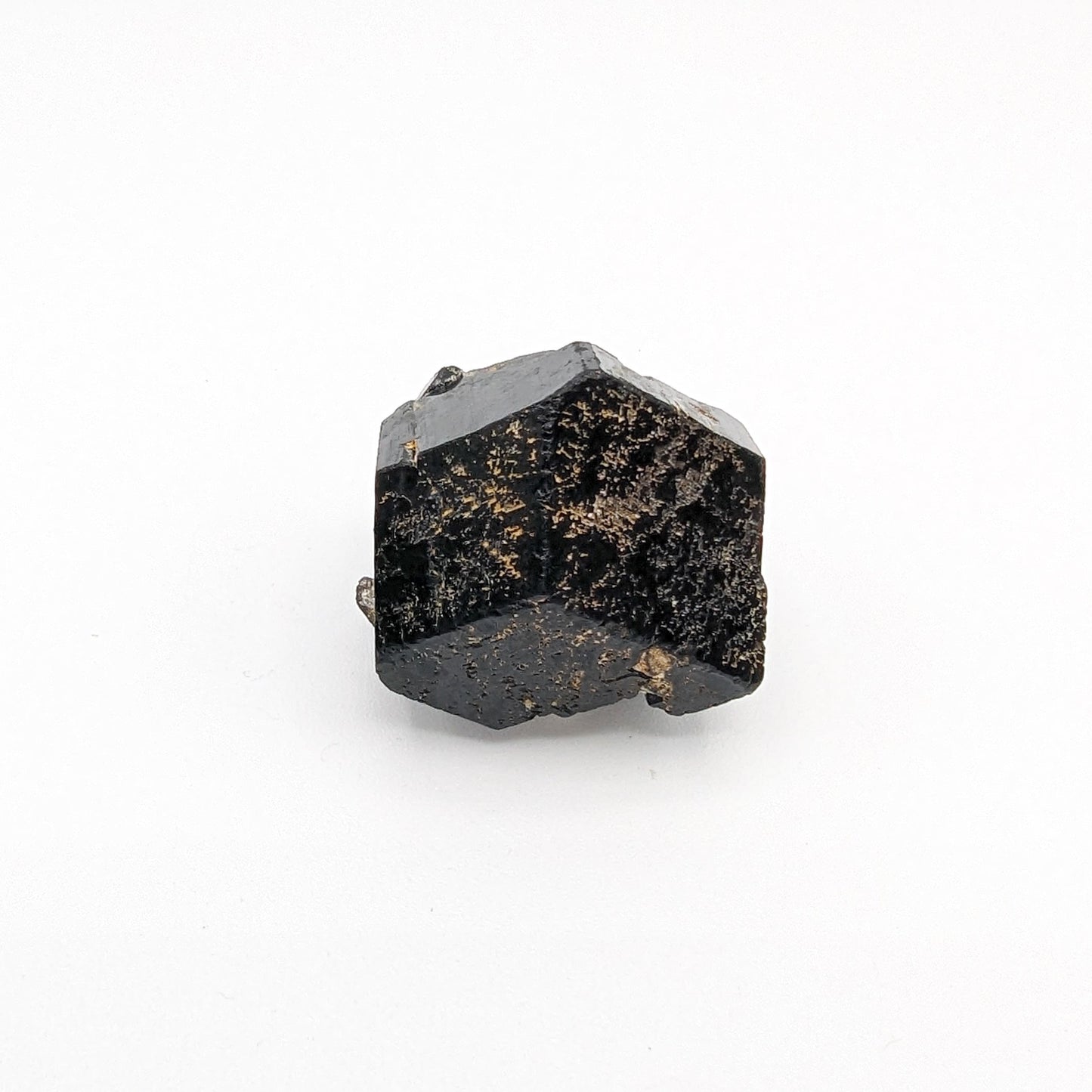 Schorl Black Tourmaline with Hyalite Opal D