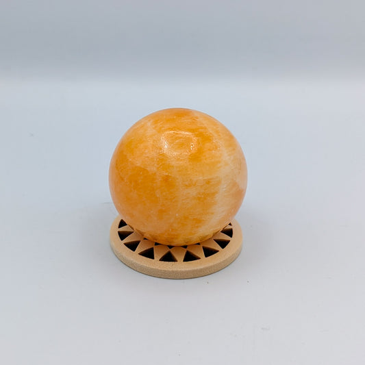 Orange Calcite Sphere