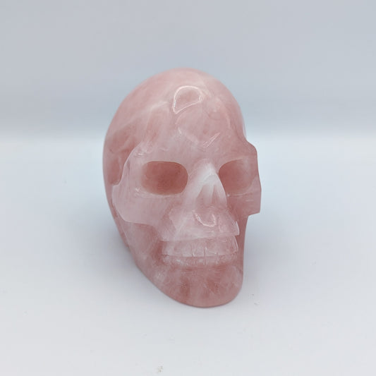 Rose Quartz Skull