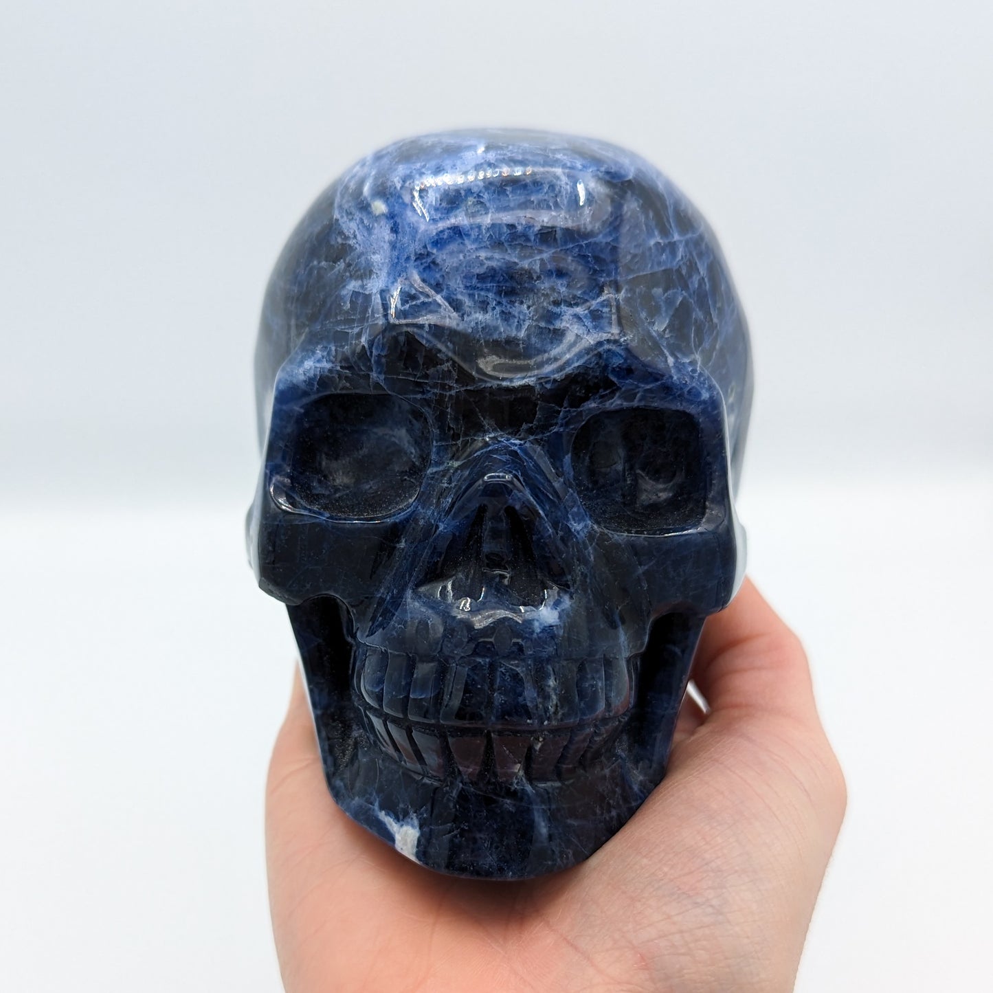 Sodalite Skull