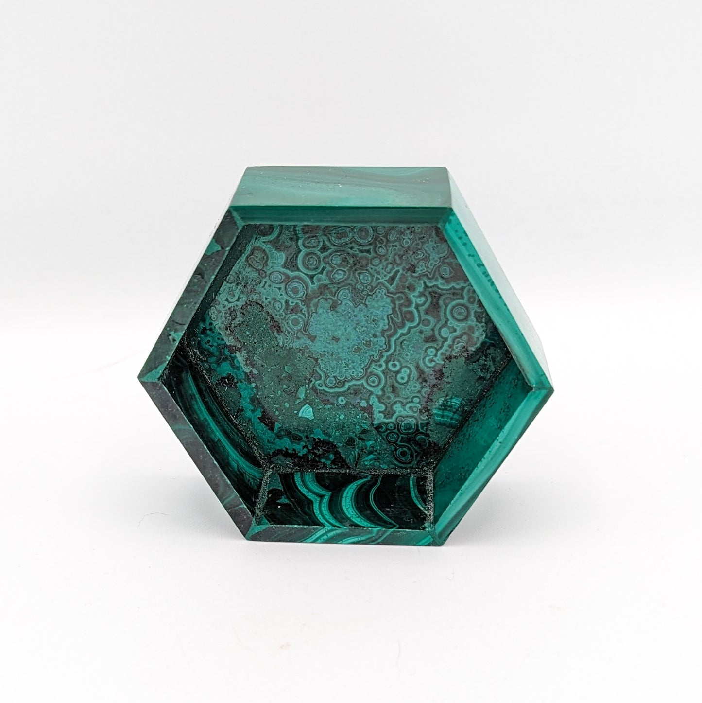 Malachite Polished Jewelry Box