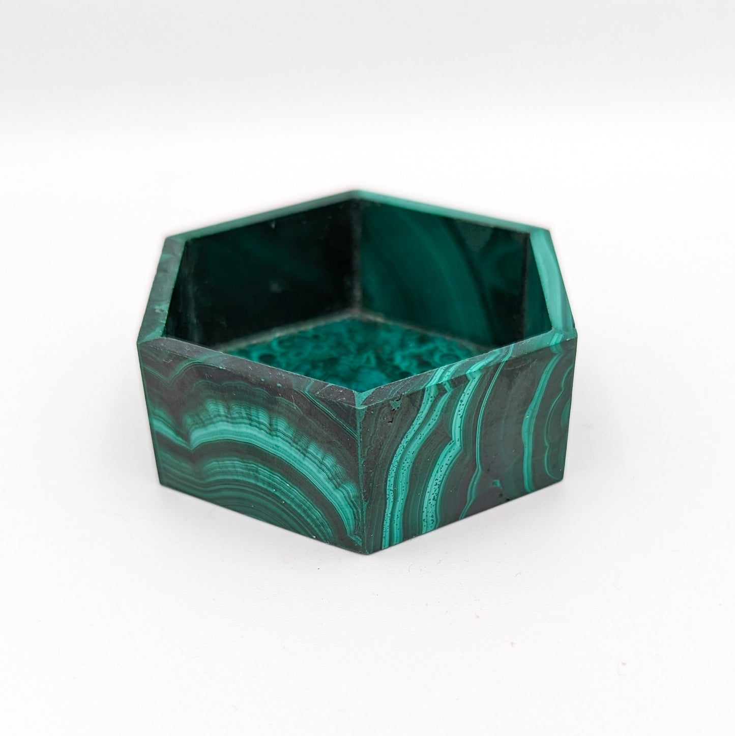 Malachite Polished Jewelry Box