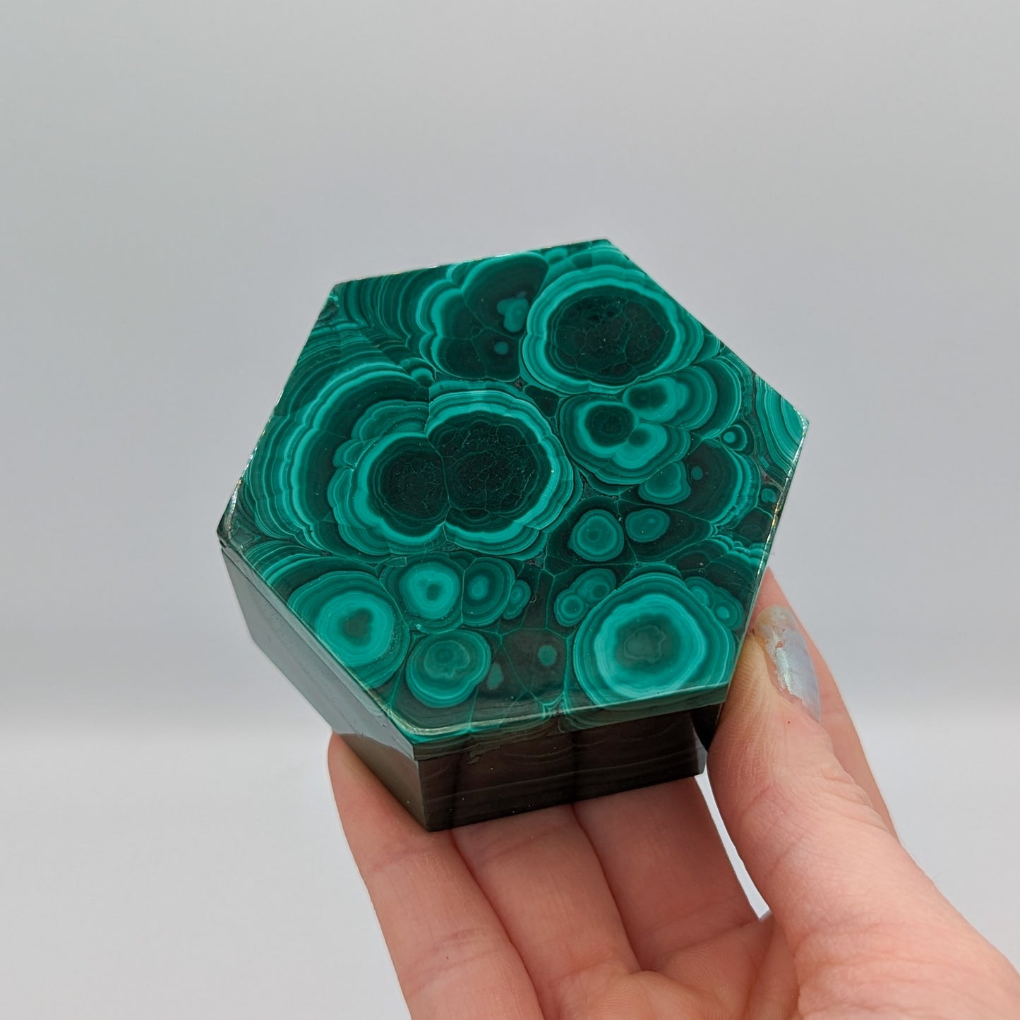 Malachite Polished Jewelry Box