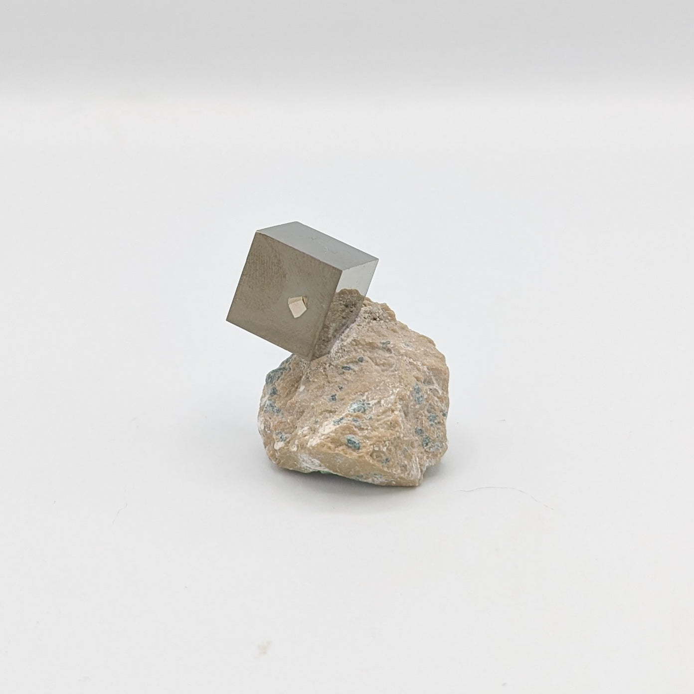 Double Pyrite Cube on Matrix #A