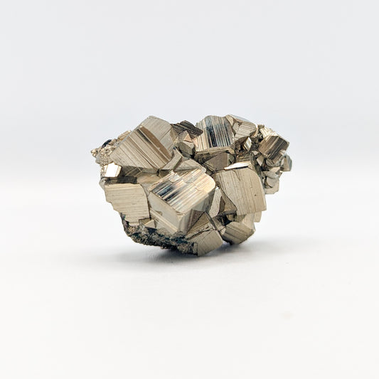 Pyrite Cubic Cluster Museum Quality