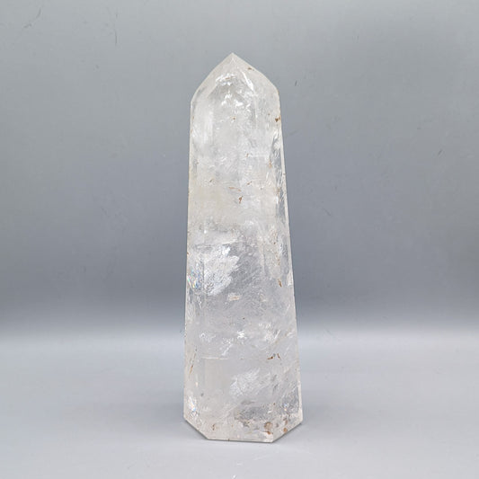 Large Clear Quartz Tower