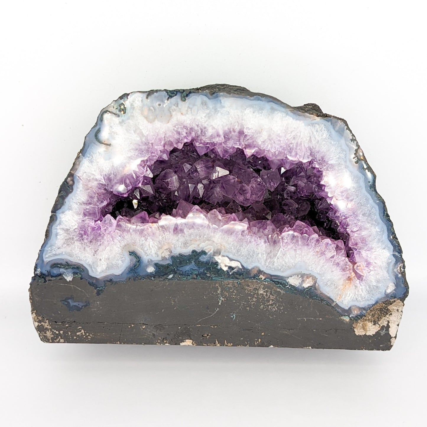 Amethyst Cathedral. Brazil Amethyst Geode.