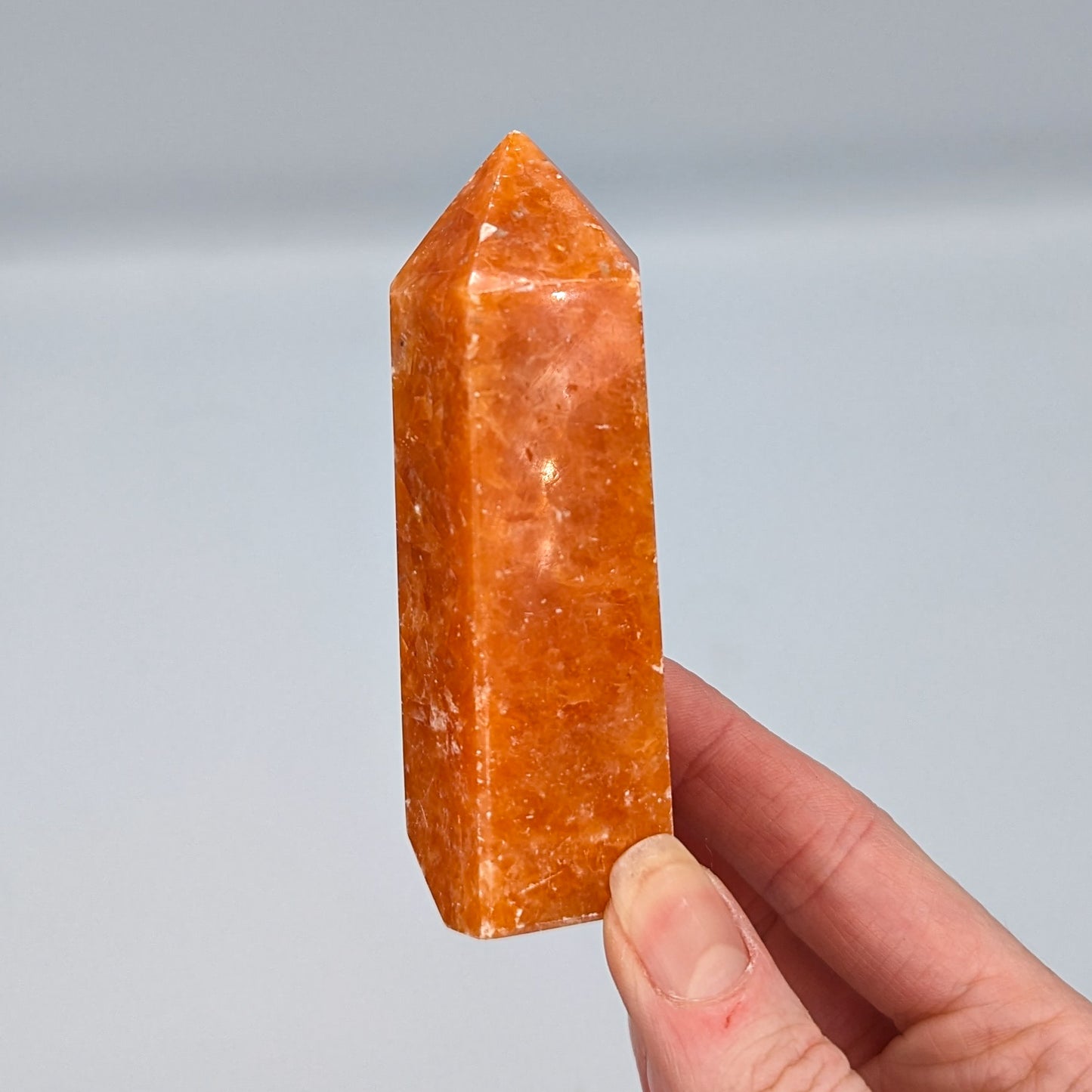 Orange Calcite Tower