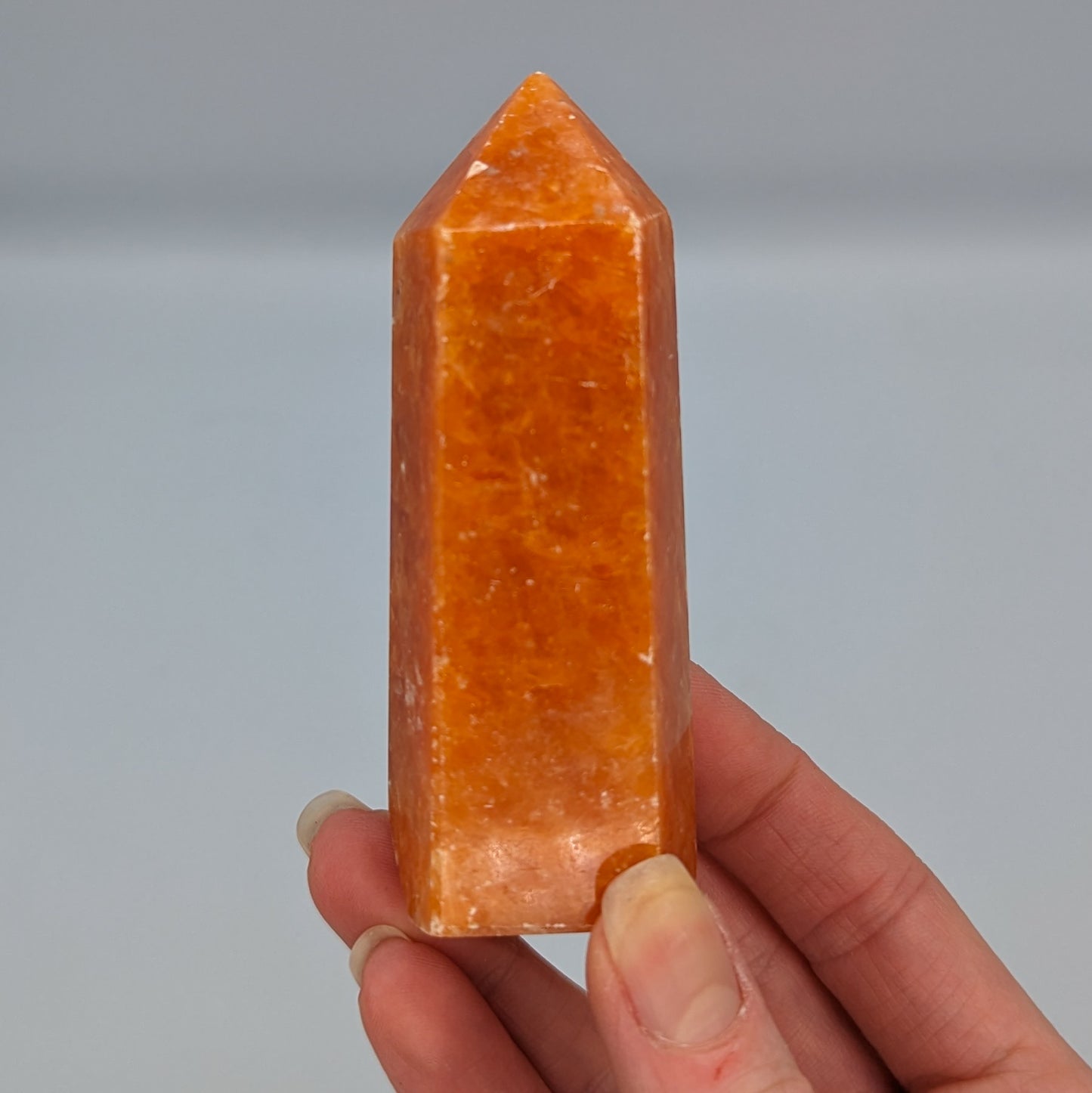 Orange Calcite Tower