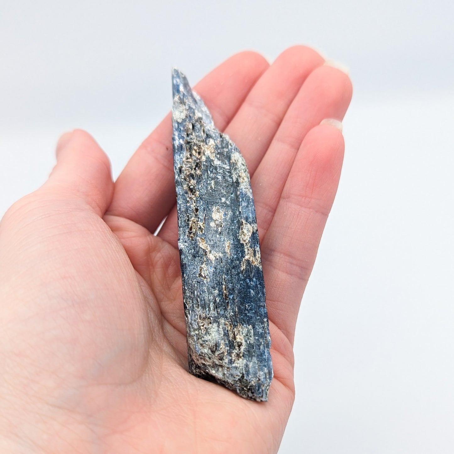 Indigo Kyanite with Black Mica #A