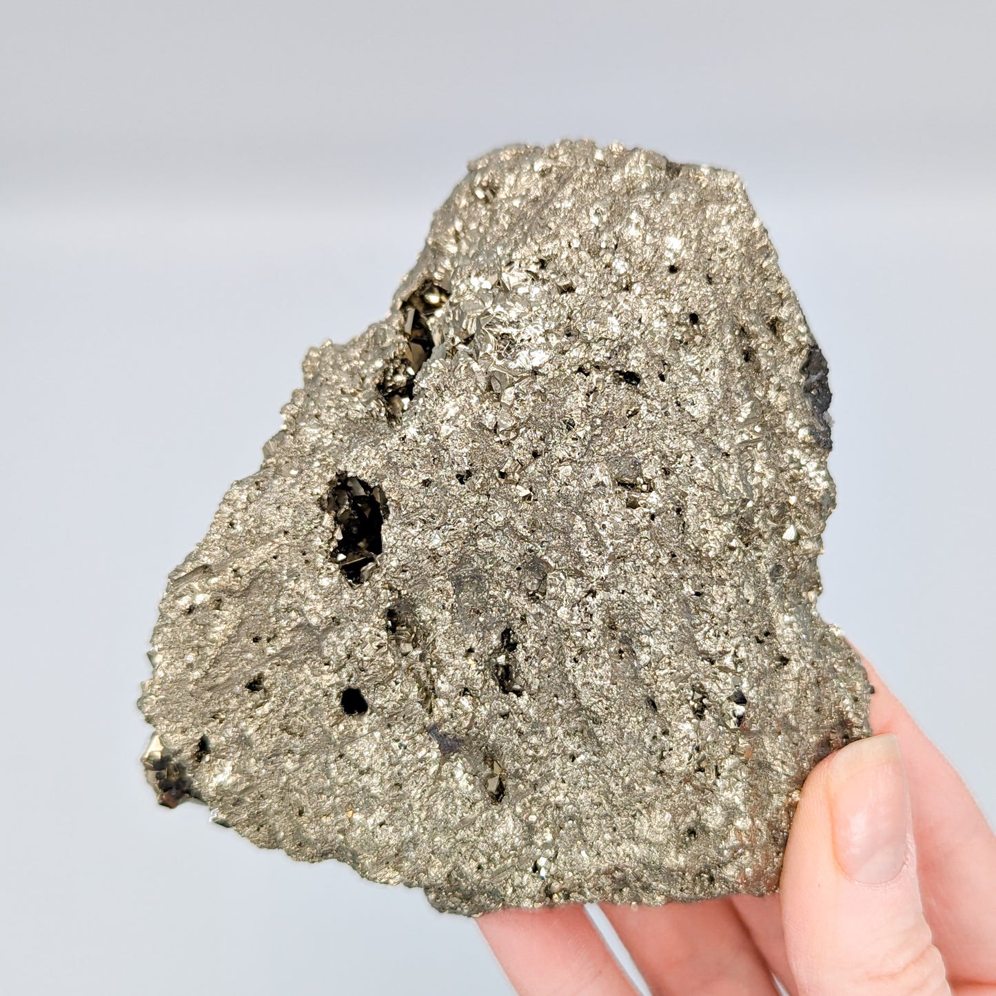 Pyrite Octahedral Cluster from Peru B