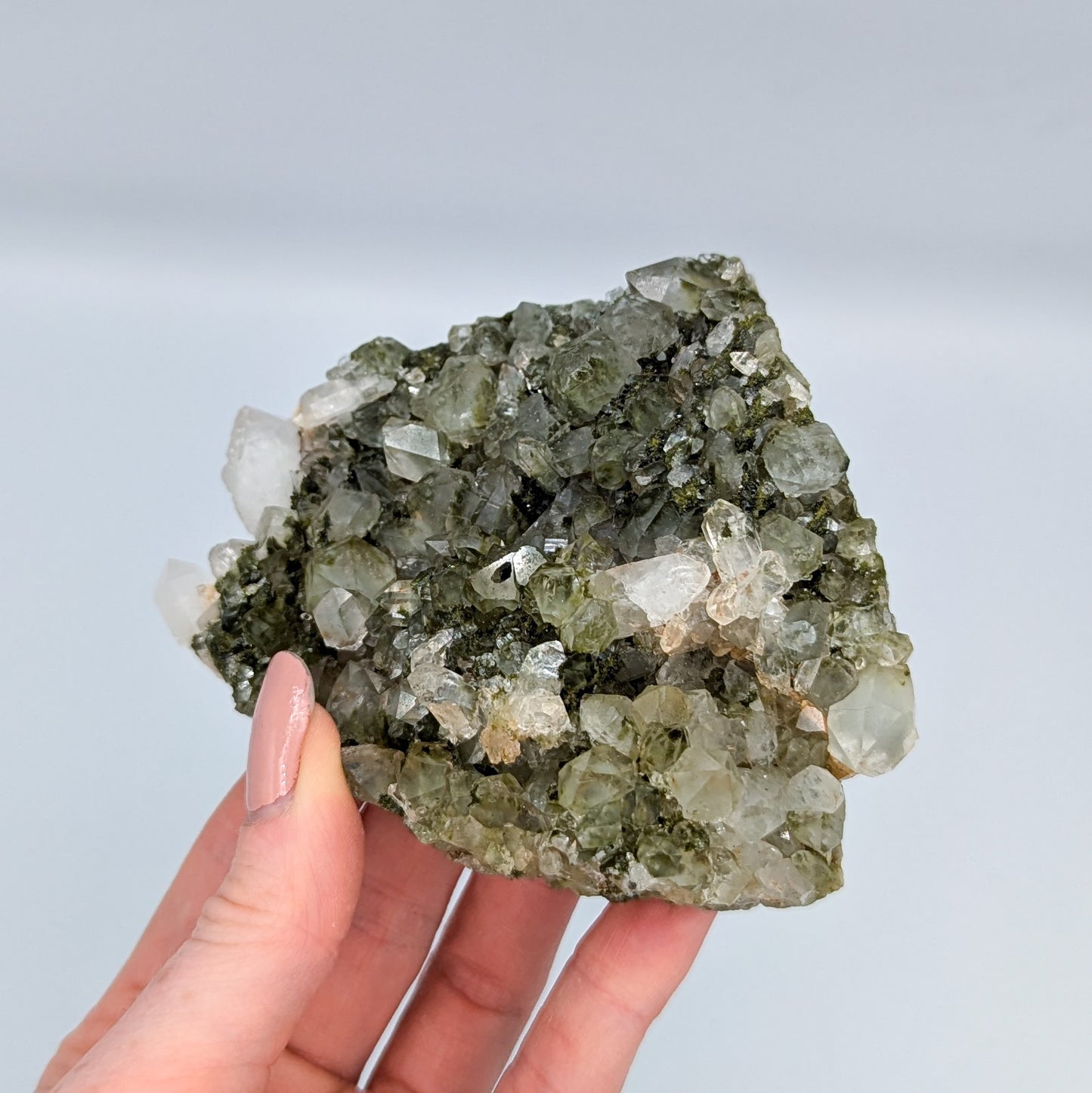 Forest Quartz with Epidote G