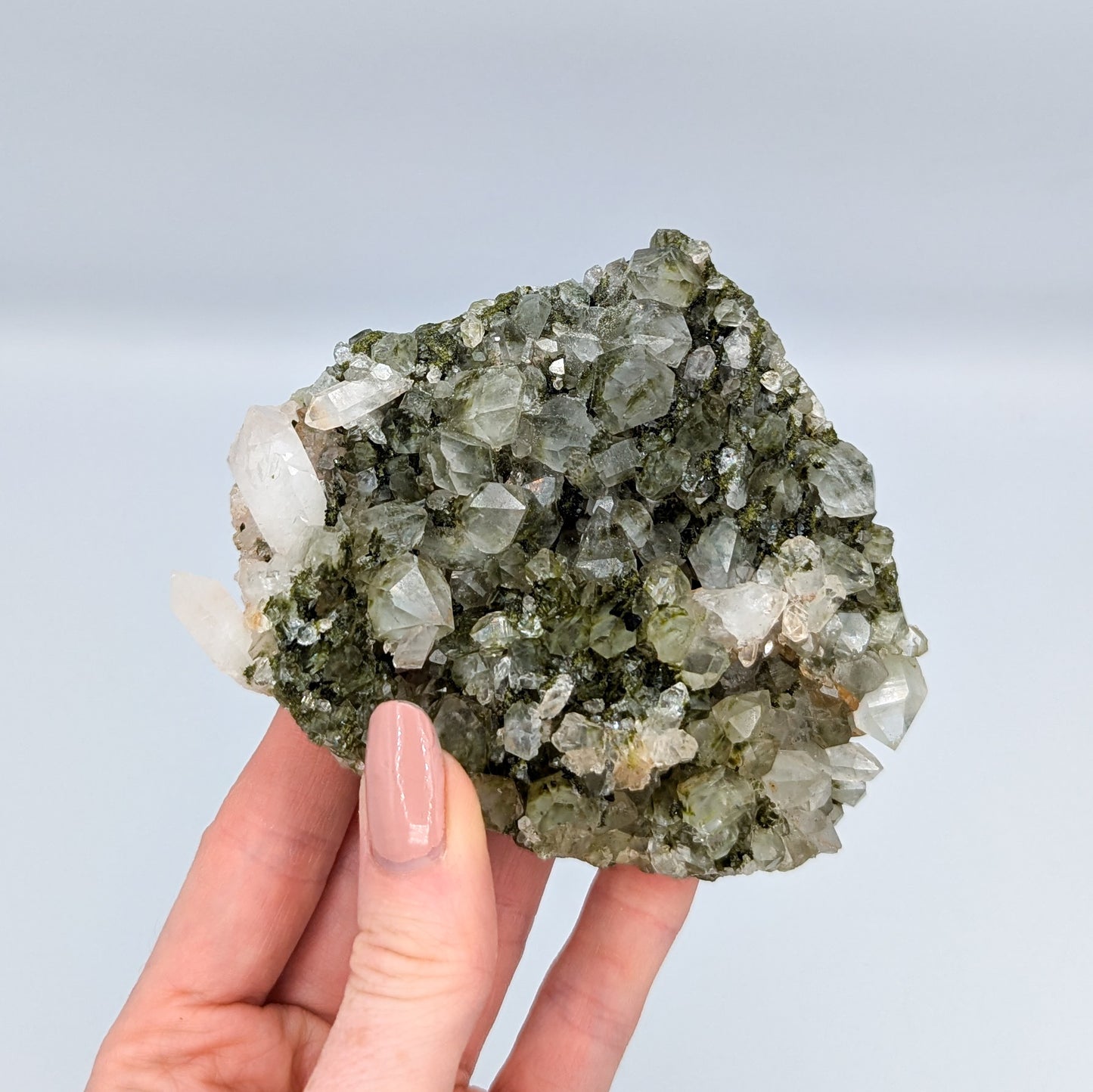 Forest Quartz with Epidote G