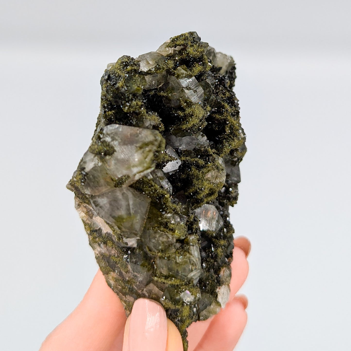 Forest Quartz with Epidote H