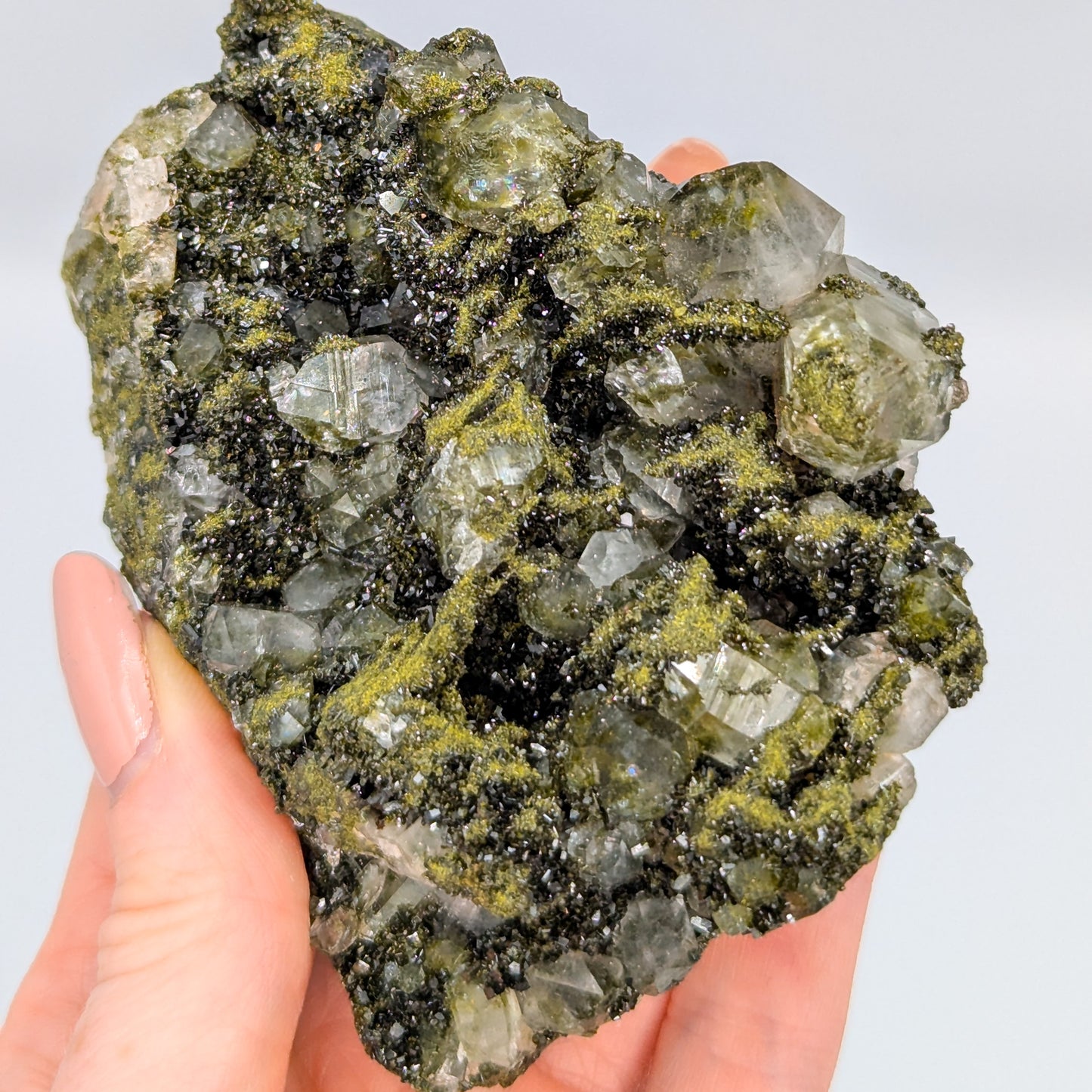 Forest Quartz with Epidote H