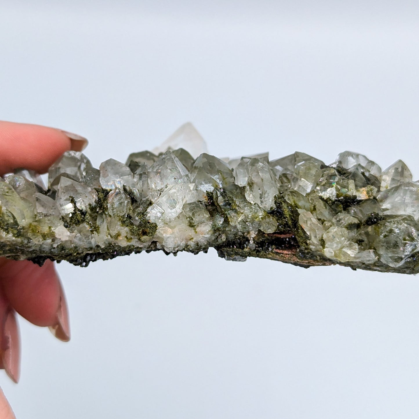 Forest Quartz with Epidote K