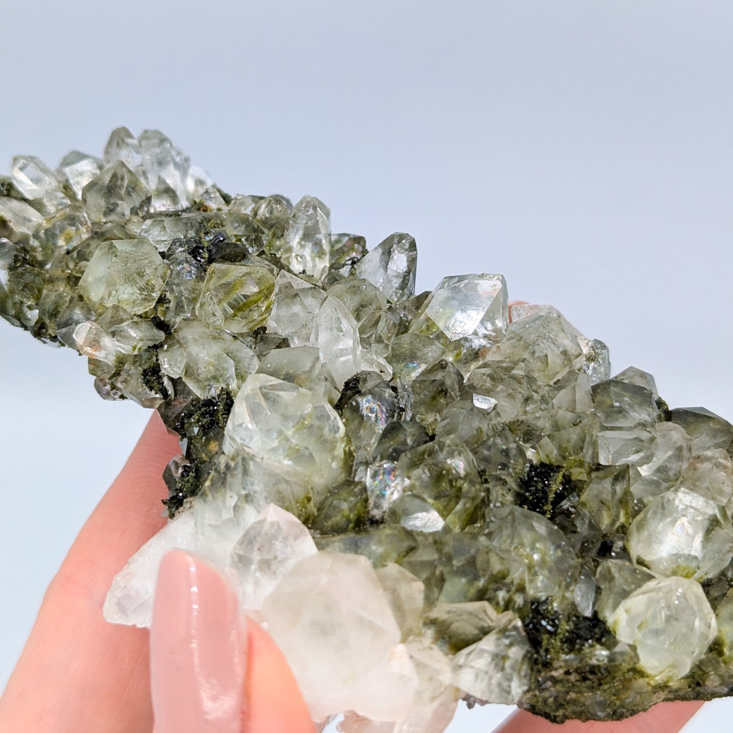 Forest Quartz with Epidote K