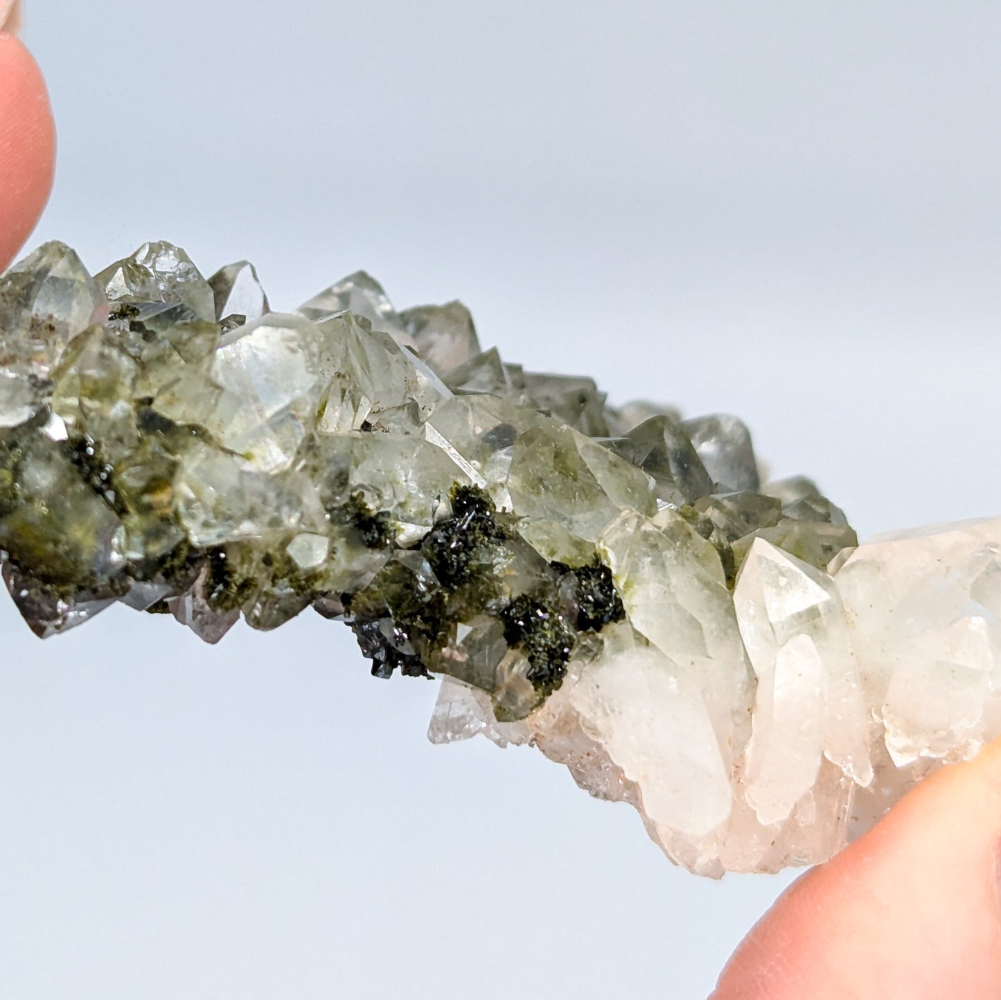 Forest Quartz with Epidote K