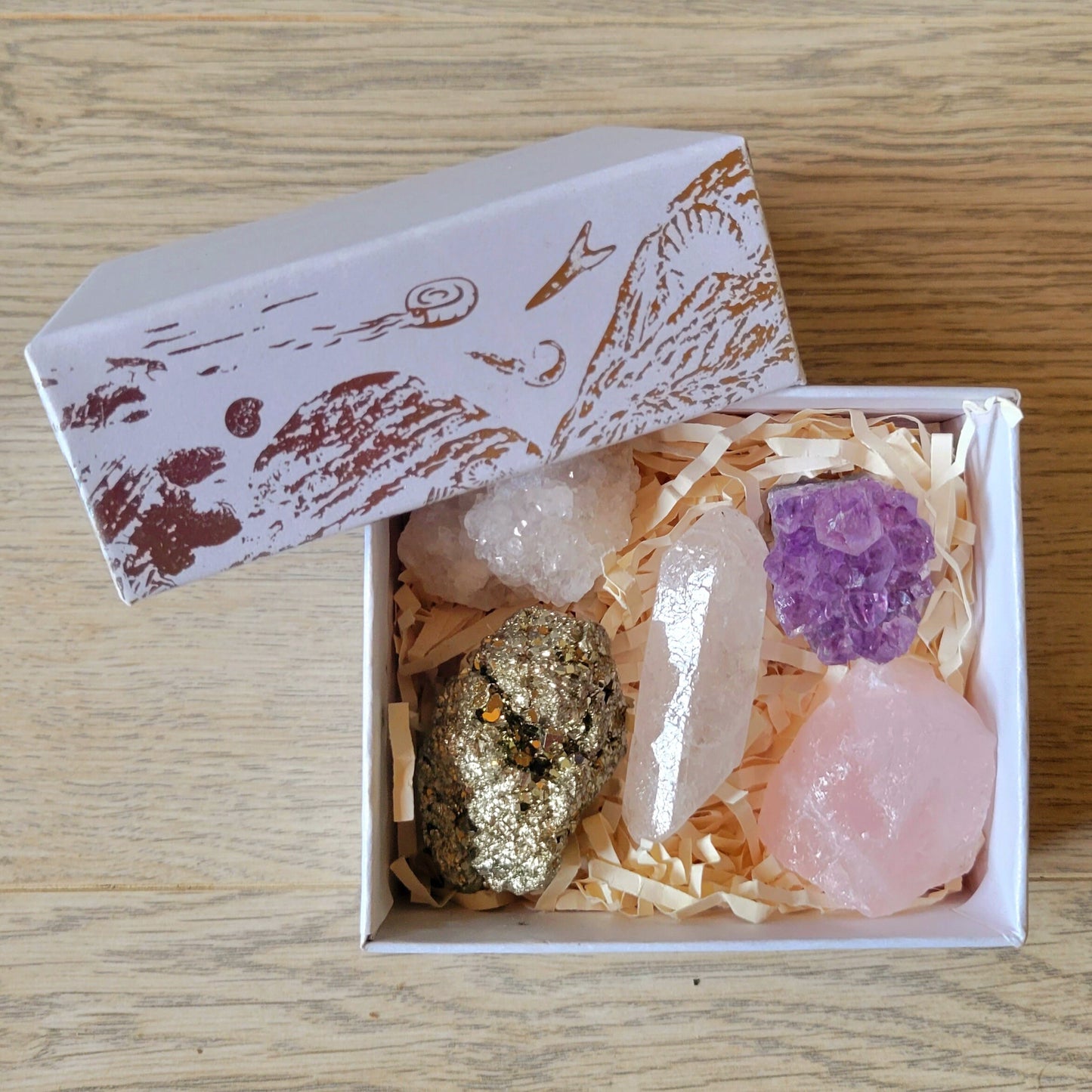 Raw Crystal Selection Gift Box