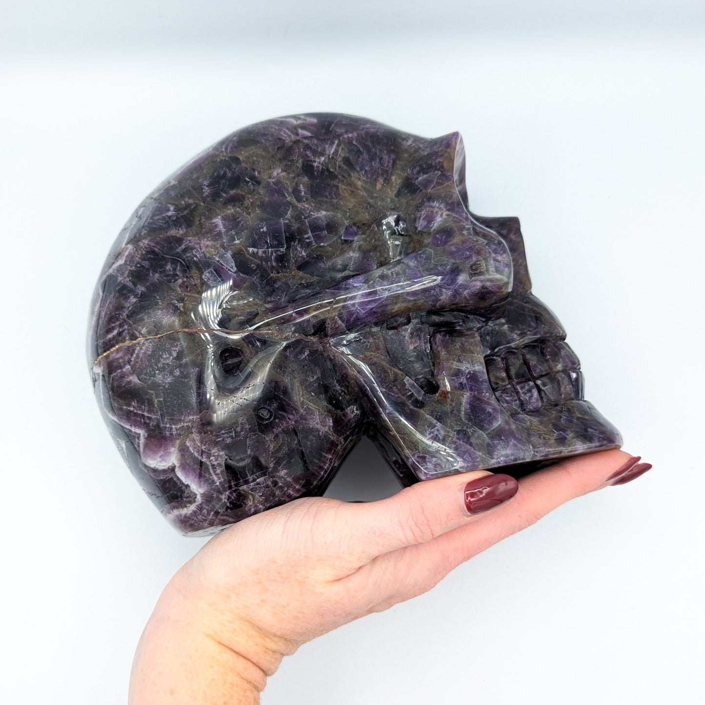 Dream Amethyst Skull Large