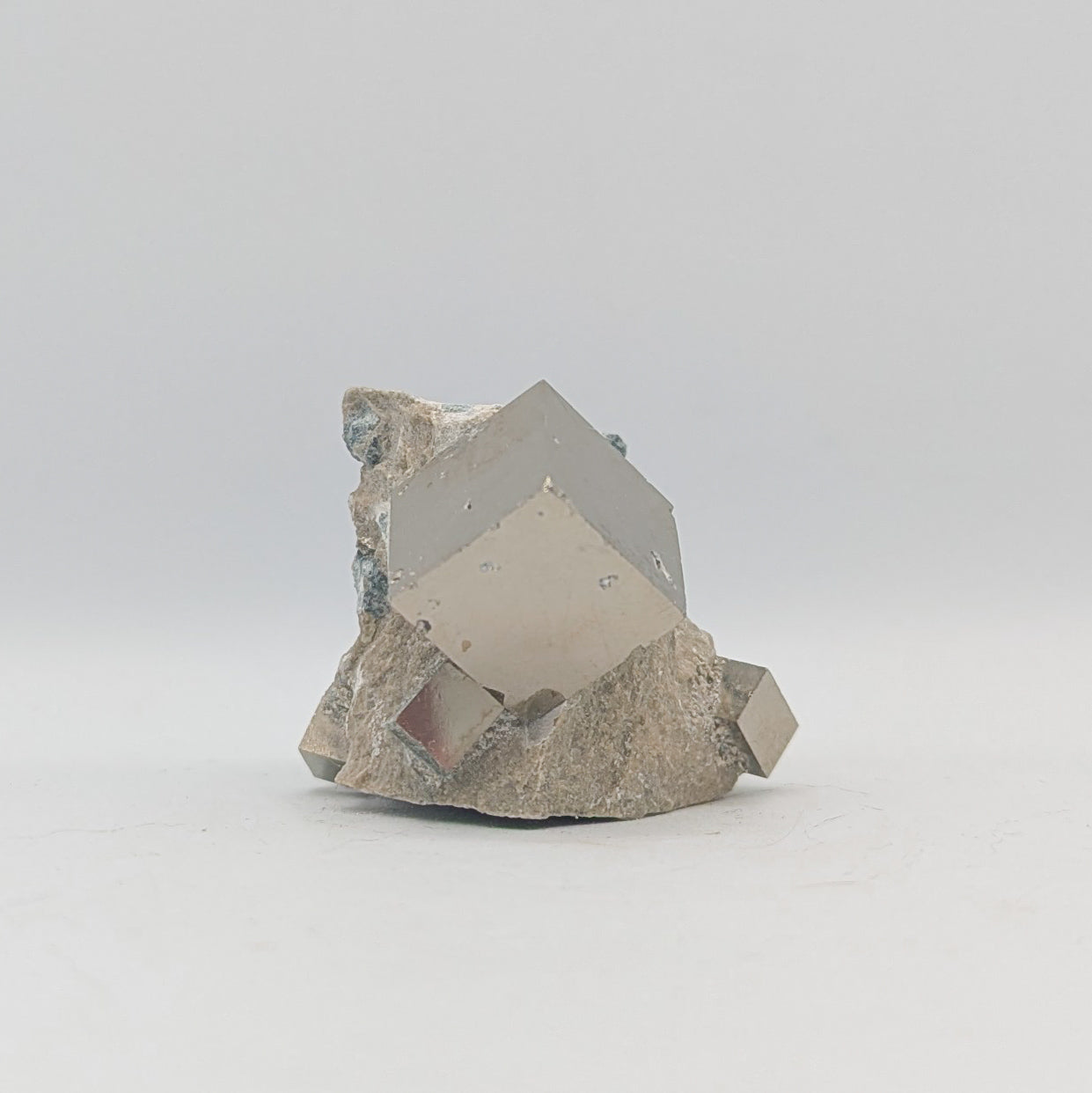 Pyrite Cube on Matrix C