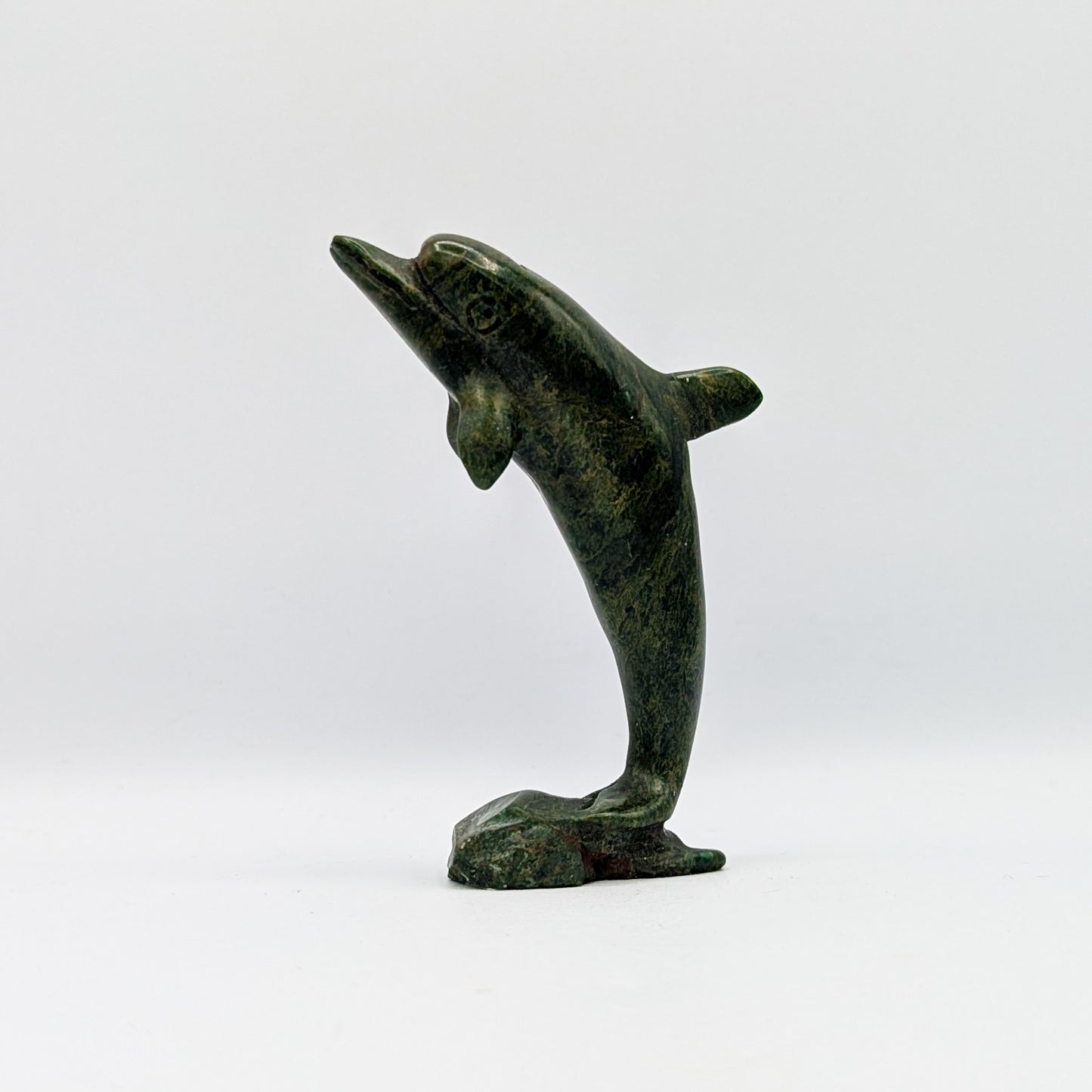 Verdite Dolphin Carving B