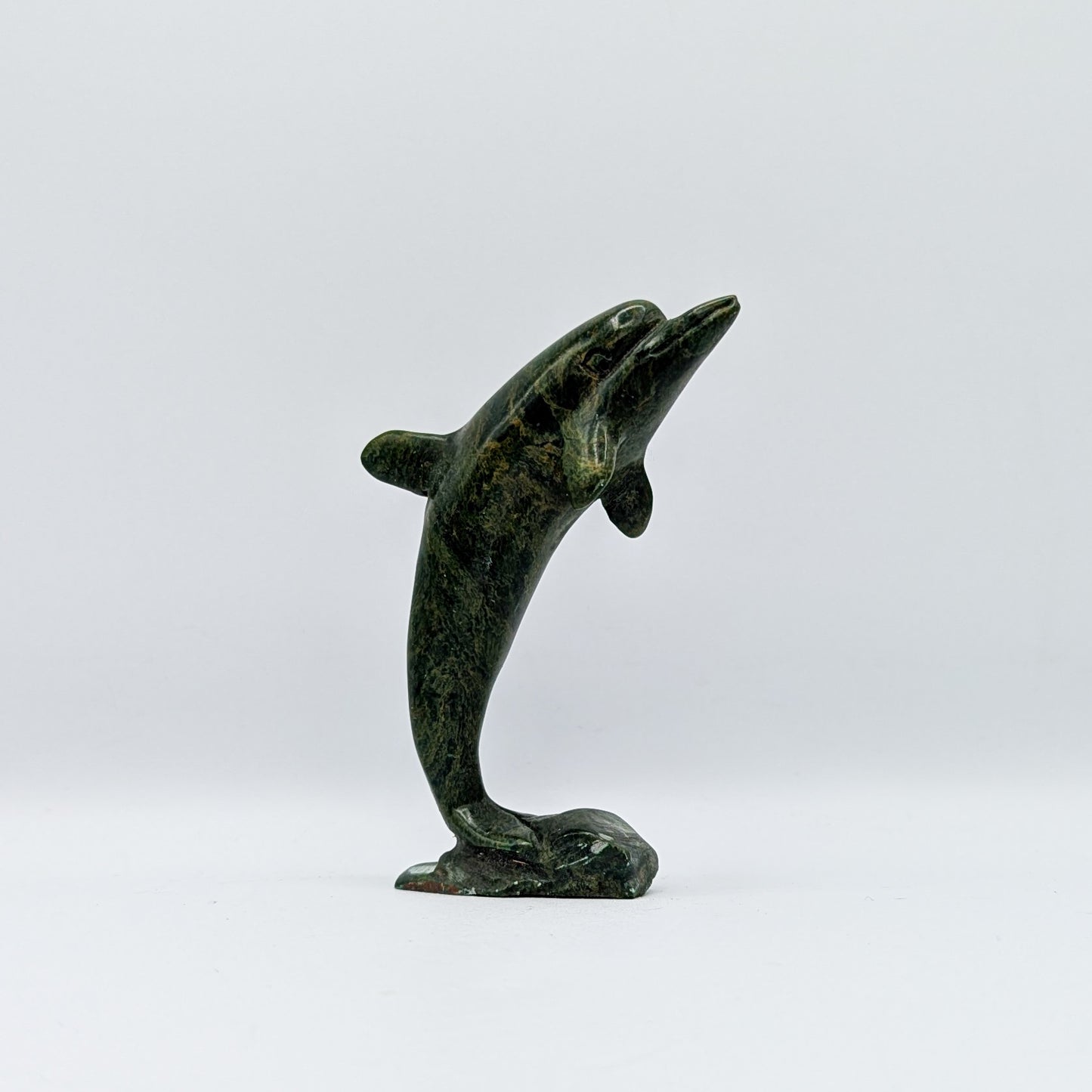 Verdite Dolphin Carving B