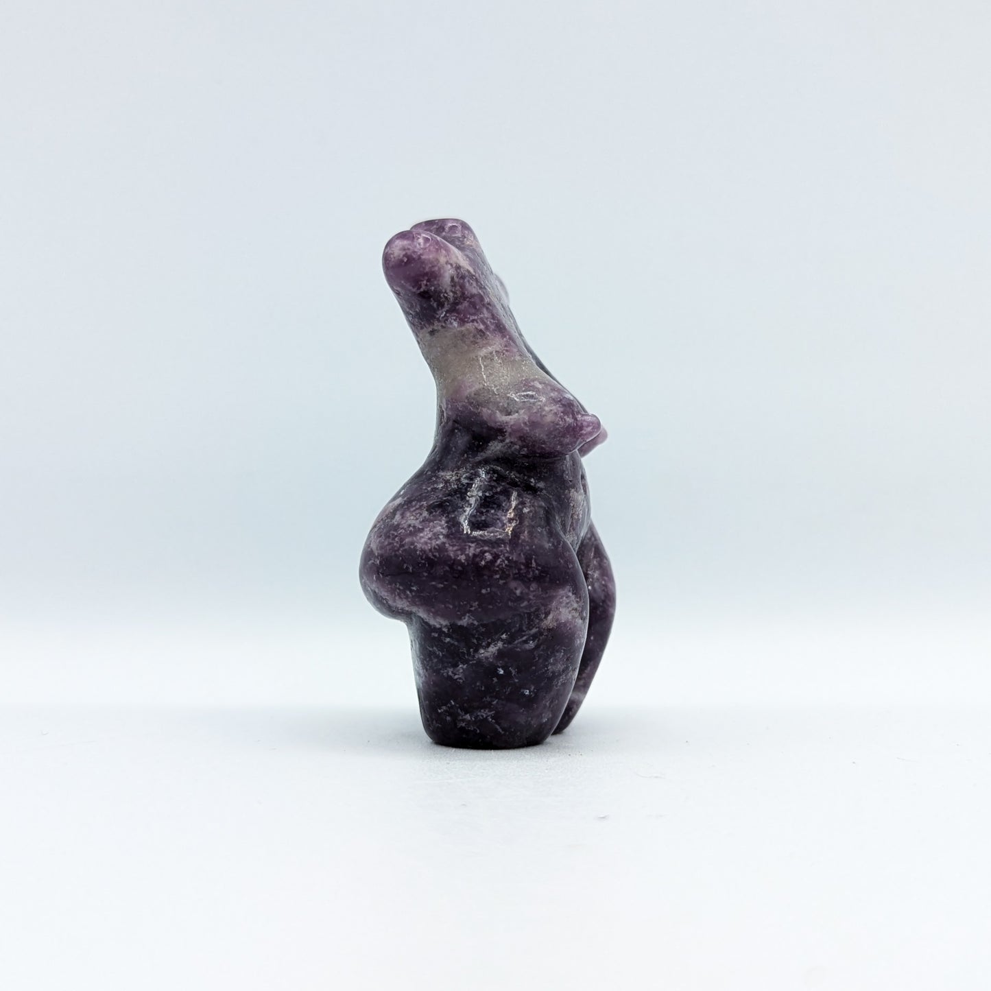 Lepidolite Goddess Carving C