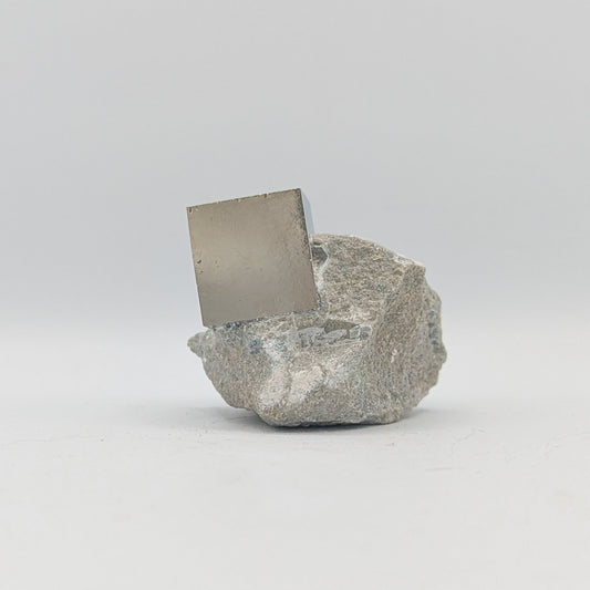 Pyrite Cube on Matrix D