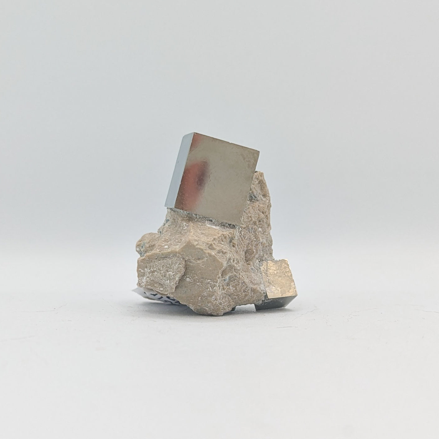 Pyrite Cube on Matrix E