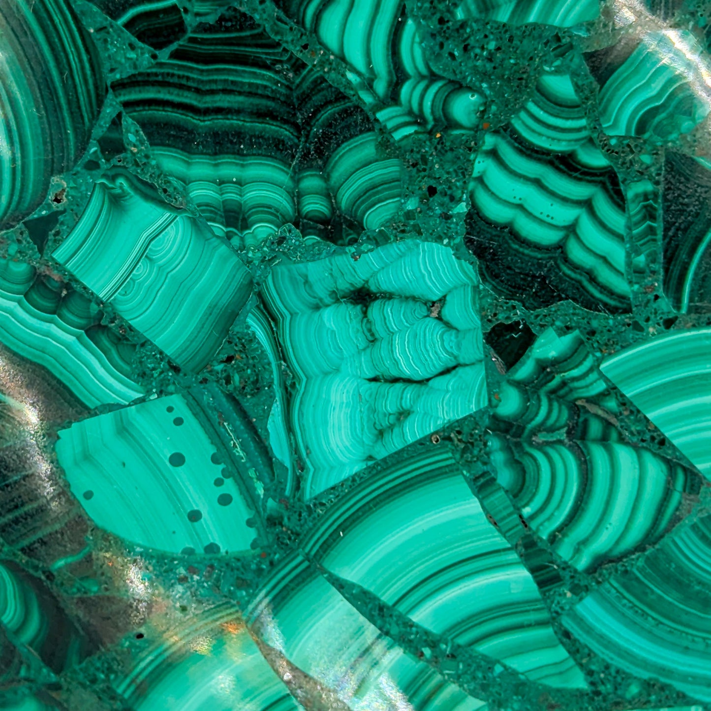 Malachite Polished Bowl A