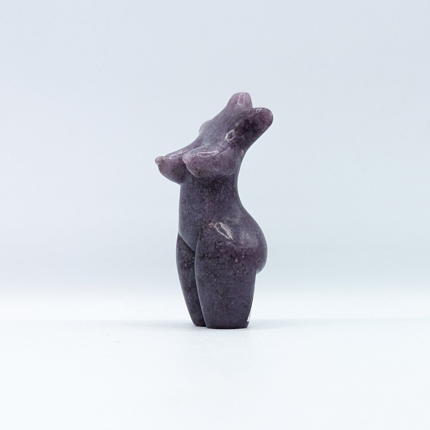 Lepidolite Goddess Carving D