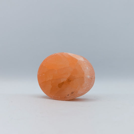 Orange Selenite Sphere Stand