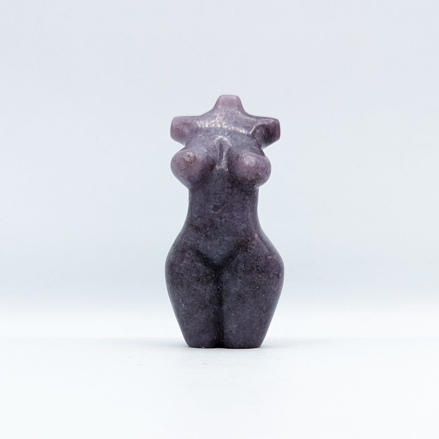 Lepidolite Goddess Carving D