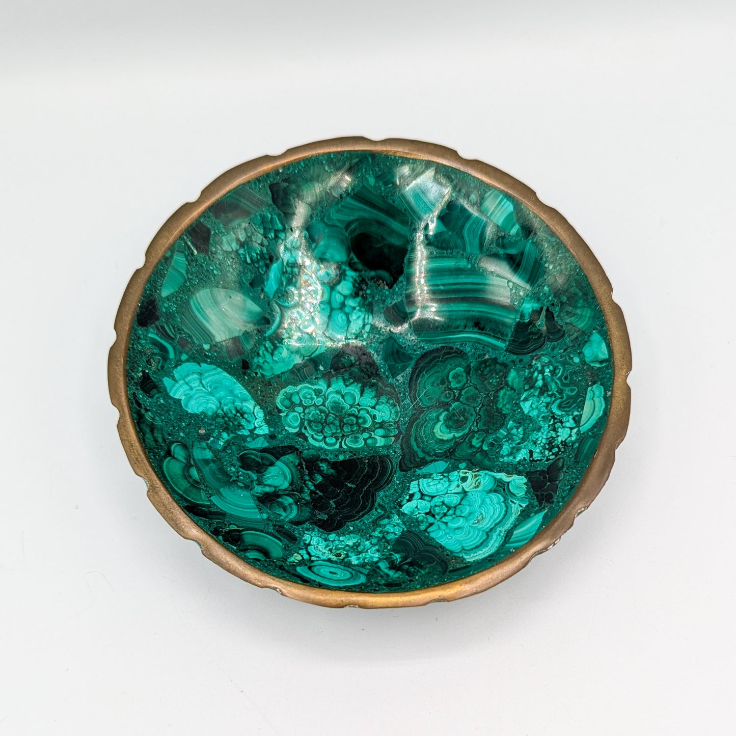 Malachite Polished Bowl B